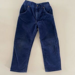 90s Vintage Boys Osh Kosh Corduroy straight pants Navy